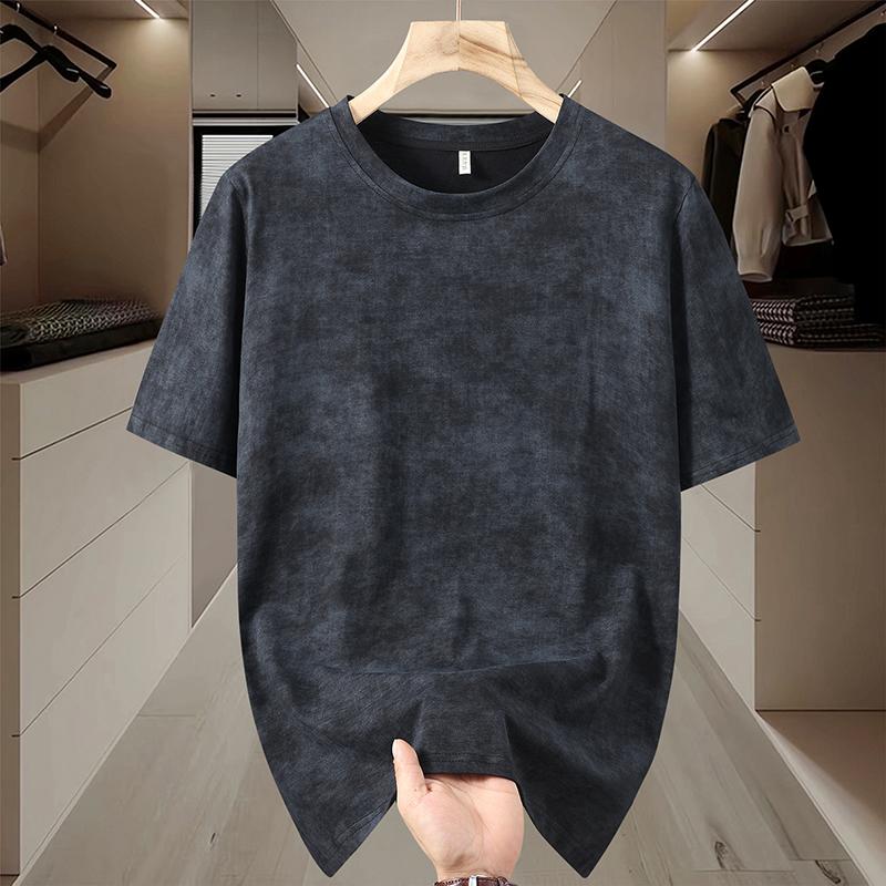 5XL-11XL Nadměrné velikosti Letní pánské tričko Vintage oblečení Módní tričko s krátkým rukávem