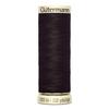 Set of 5 Spools 100m 100% Polyester Thread Gutermann Ref 788988 - Att 682 - Dark Brown