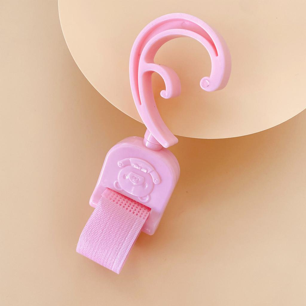 Baby Safety Stroller Umbrella Car Nylon Strap 2 Hook Combination Hooks For Infant Pushchair Double Ring Buckle Hooks Set Of 1 2 Or 4 Hooks