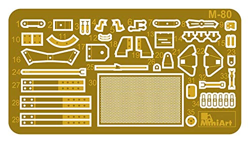 Miniart 1/35 Scale Romanian Army 76mm Self-Propelled Artillery TACAM T-60 Full Interior Plastic Model Kit MA35240
