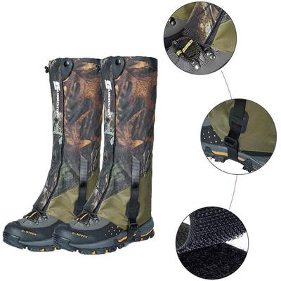 Outdoor Waterproof Foot Cover Highly Breathable Double-Deck Legging Hiking Wraps Gaiter H3F0