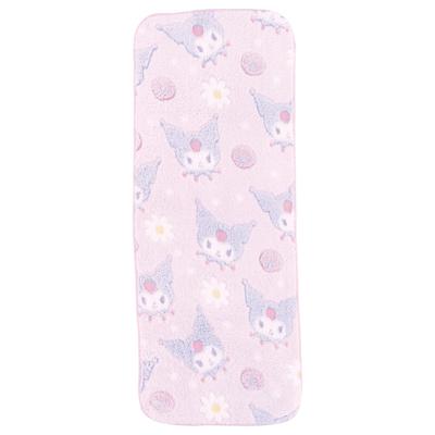 Marushin Face Towel Sanrio Kuromi Fluffy Berry Character Antibacterial Odor Resistant Cotton 3725009600 100%
