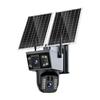 Solar-Powered 360° Outdoor Camera with Night Vision & Remote Mobile Monitoring