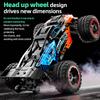 JJRC C8832A 1:10 RC Car 2.4G 4WD High-Speed With Light Large Electric Remote Control Crawler 4x4 Off-Road Vehicle Toy For Kid