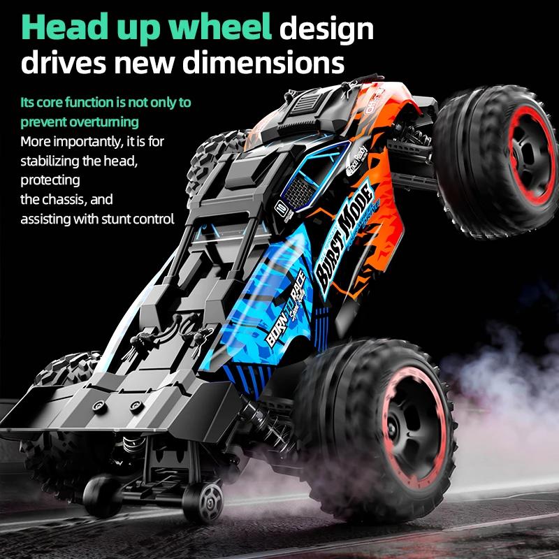 JJRC C8832A 1:10 RC Car 2.4G 4WD High-Speed With Light Large Electric Remote Control Crawler 4x4 Off-Road Vehicle Toy For Kid