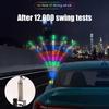 Led Whip Lights 12V/24V Colorful Whip Light For Warning 21.6-Inch LED Antenna Lights Lighted Antenna Whips Brake Dancing Light