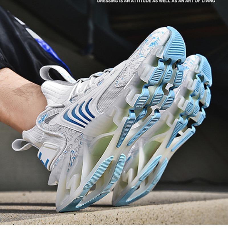 Men's Large Blade Running Shoes, Casual Running, Summer Breathable Sports Shoes
