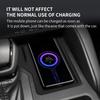 Smabee Center Console Wireless Charging Protective Mat For 2024 2025 Toyota Land Cruiser Prado 250 J250 LC250 Accessories Silicone Non-Slip Pad