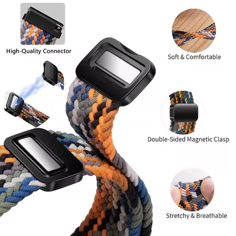 22mm Nylon Parachute Buckle Band For Xiaomi Watch S1 Pro/Active S2 46mm/42mm S3 S4 Strap Xiaomi Watch Color 2 S4 Sport Bracelet