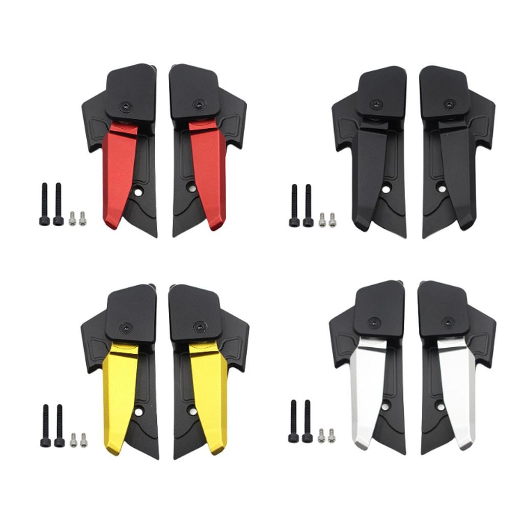 Motorcycle Rear Passenger Footrest Decoration Foot Rests Pedals Directly Replace for Vespa S125 S150 Motorbike Accessories