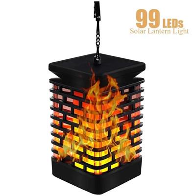 Waterproof 99 LED Solar Flame Lights Hanging Lanterns Flickering Torch Lights Waterproof 99 LED Solar Flame Lights Hanging Lanterns Flickering Torch Lights