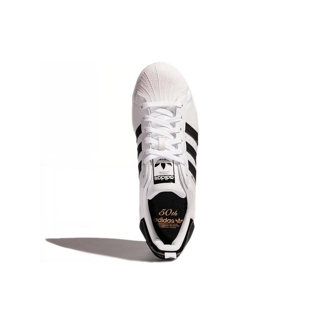 Adidas Originals Superstar Shoes 'Black White Gold' FX7784
