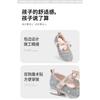 Girls Princess Shoes Children's Sparkling Shoes Autumn Soft Sole Little Girls Single Shoes Small High Heels Crystal Leather Shoes