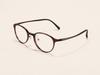 1144 Ultralight Tungsten-Carbon Plastic Myopia Eyeglass Frames for Men & Women - Small Oval Student Optical Glasses