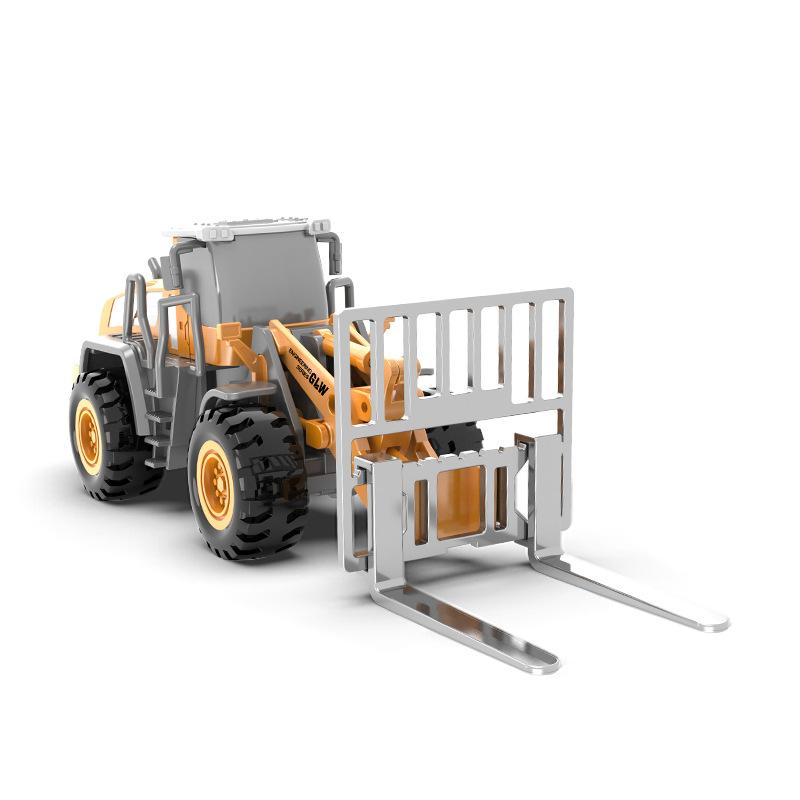 

1 55 Engineering Vehicle Model Toy Set Excavator Crane Truck Dump Car for Boys Kids Gift Collection