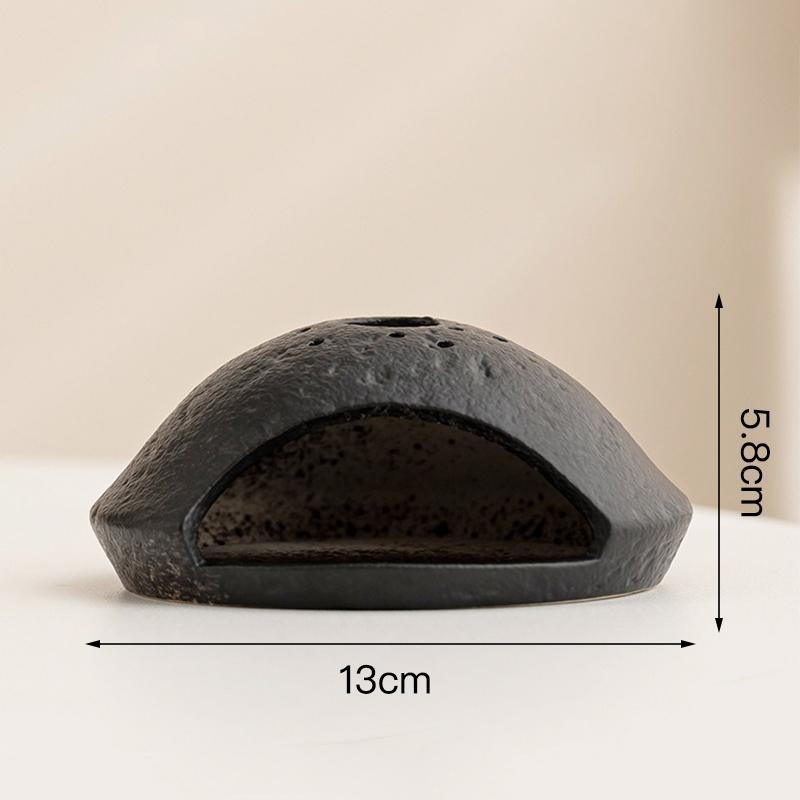 Ceramic Incense Burner for Palo Santo, White Sage, Cone Incense, Home Decor Ornament