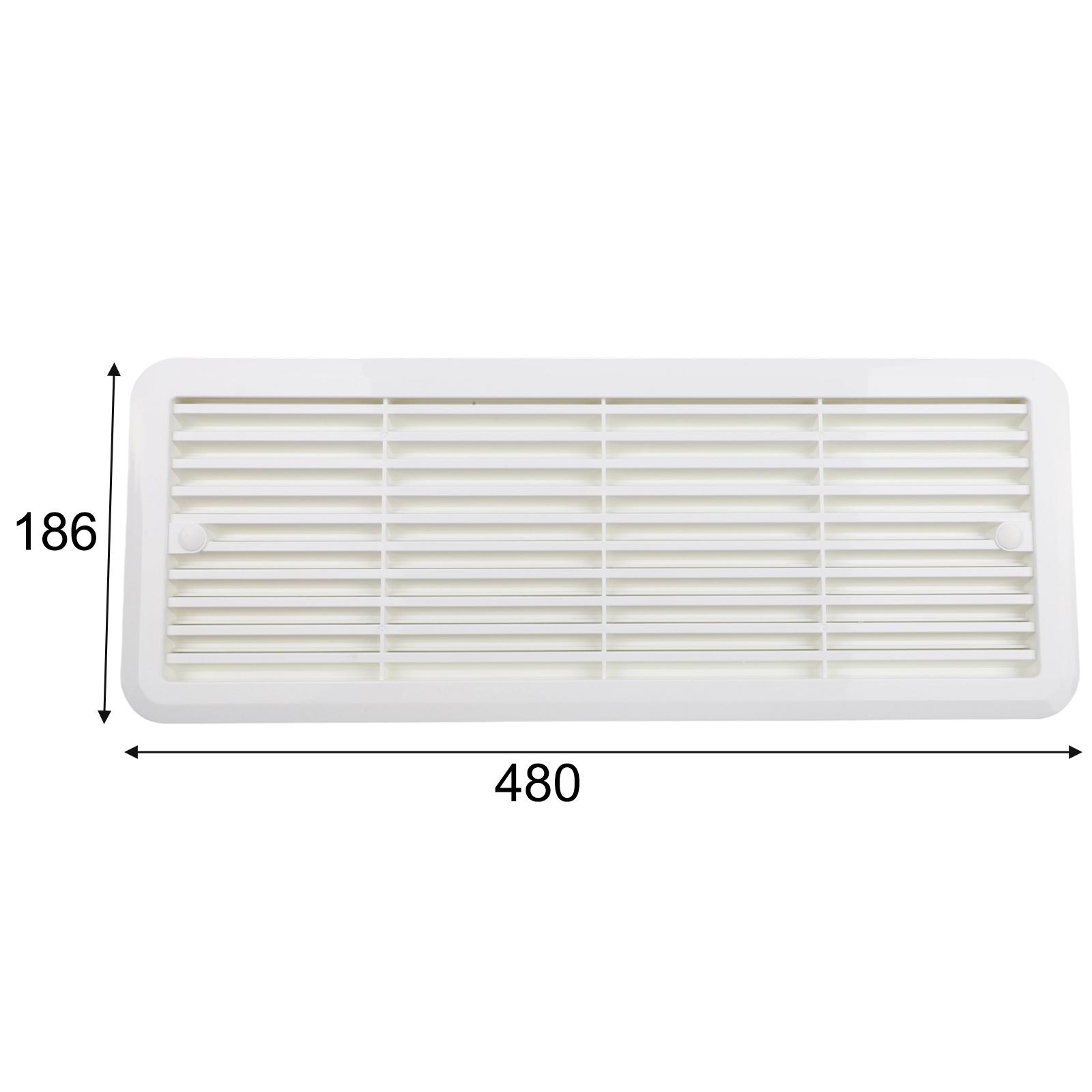 

1pcs Campervan Fridge Vent Mounting Grille 62445480 Caravan For Motorhome Car Interior Accessories