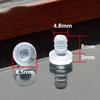 20 pz Gomma Morbida Trasparente Inserita Piedini Base Gambe Tavolo Sedia Scivolo Pad Protettore Pavimento Antiurto