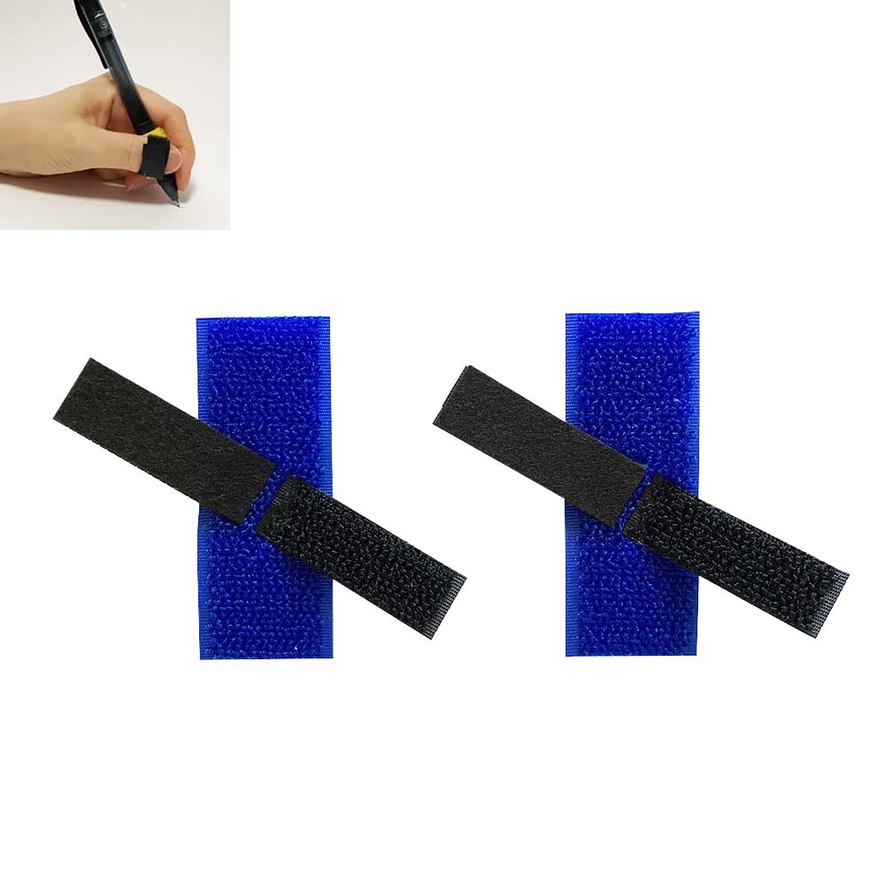 

KIGUKEN Writing Aid for Left Maintains Comfortable Writing Handers, 2-Pack (Blue), Angle, WA-L2B синий