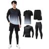 KaiqiDis Sportswear for Men and Top and Unisex Women, 4-Piece Set, Bottoms, Running, Fitness, Tennis, Soccer, Training, Moisture-Wicking,