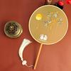 Fan Embroidery For Chinesestyle Round Hanfu And Qipao