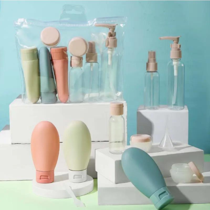 11pcs Tsa-Approved Travel Bottle Set - Leakproof & Bpa-Free, Ideal For Shampoo, Conditioner, Lotion & Body Wash