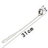 Mixing Stainless Steel Accessories Dessert Supplies Coffee Spoon Long Handle Ice Cream Spoon