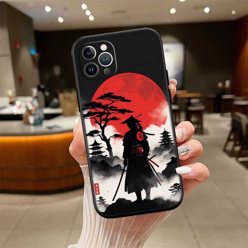 

NH34 Japan Samurai Mask New High-End Shell Phone Case for Xiaomi Poco C40 C50 C51 C55 C65 C71 C75 F3 F5 F6 F7 M2 M3 Pro Ultra Poco C75 5G
