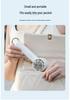 25th Anniversary Handheld Cooling Ice Pack Fan with Carabiner - USB Rechargeable & Portable