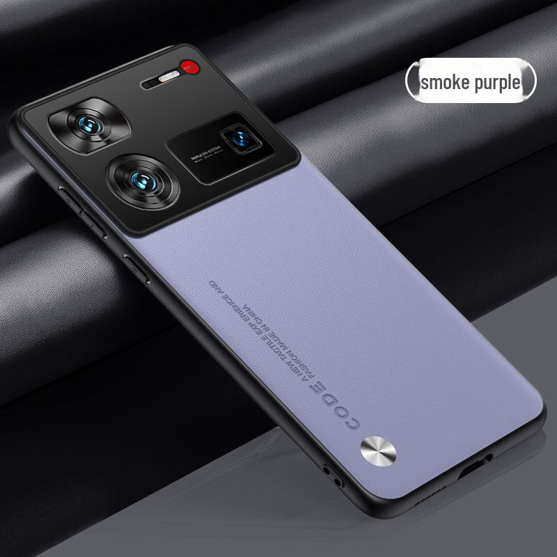 Redmi Note 13R Leather Protective Cover for Men, All-Inclusive Case with Kevlar for Redmi 13C and 12R.