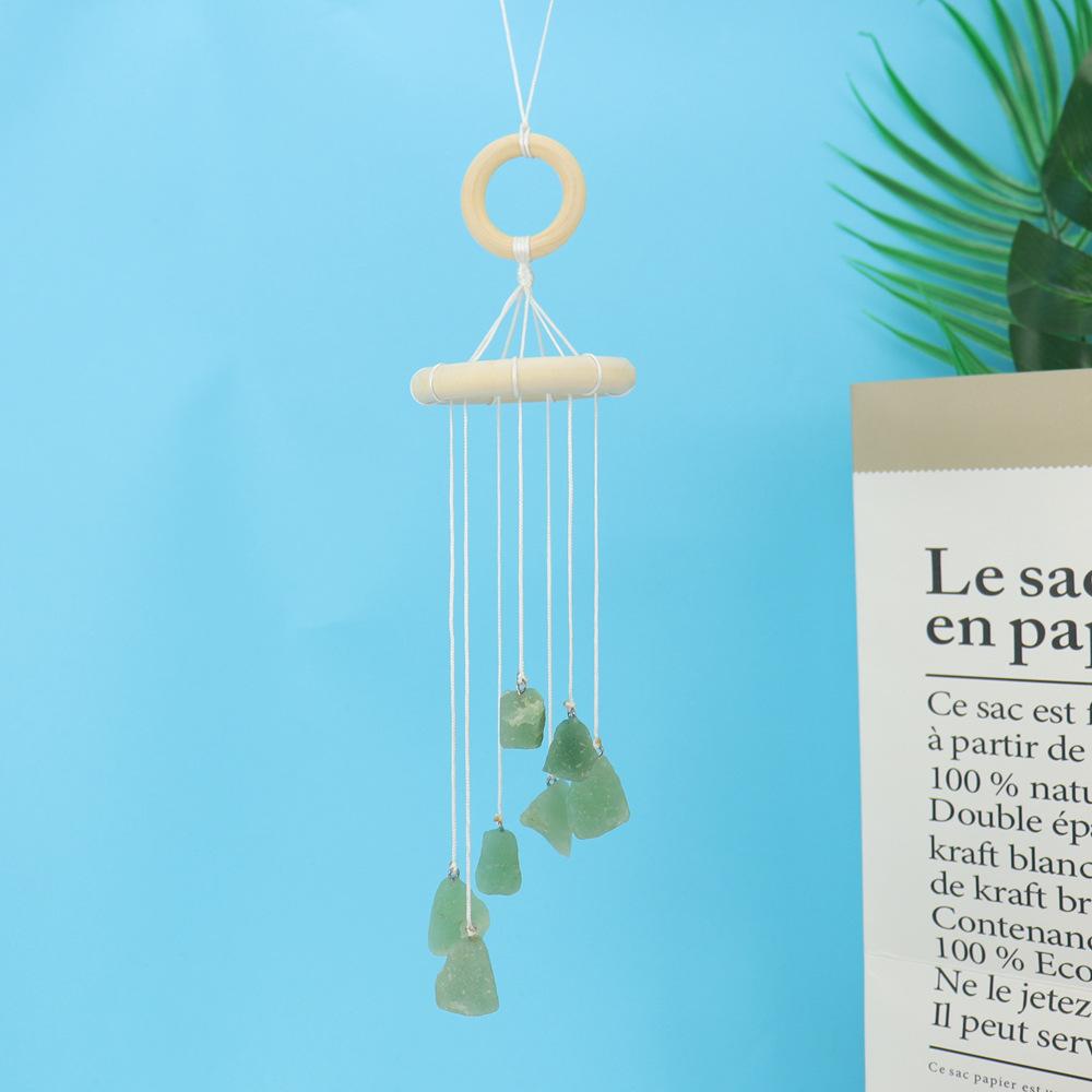 Boho Chic Raw Crystal Quartz Wind Chimes Hanger Home Decorations and Garden Sun Catcher Handcrafted for Your Unique Style