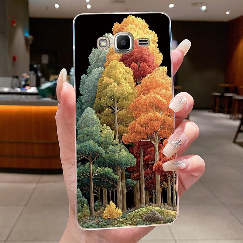 Casing For Samsung Galaxy J2 Prime / J2 Ace / Grand Prime SM-G530 G531H G532F G532G Cute Cool Boys Girls Transparent Phone Case