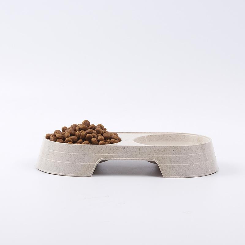 Bol pentru animale de companie Bol pentru mâncare pentru pisici și câini Ușor de curățat Anti-răsturnare Plastic Îngroșat Bol pentru câini Bol pentru animale de companie Pisici