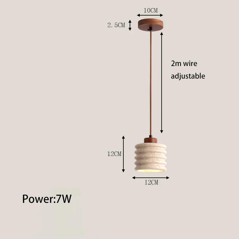 

Nordic Yellow Travertine Terrazzo Люстра Ресторан Молочный Чай Магазин Кафе Бар Цемент ЛОФТ Квартира Индустриальный стиль 6000K