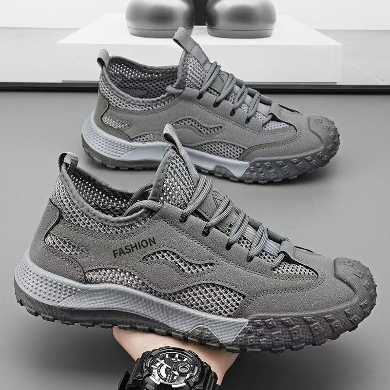 

Summer mesh men s shoes trend mountaineering soft elastic sports comfortable soft sole fashion lightweight soft elastic light men s shoes 44