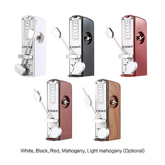 Btuty Portable Mini Mechanical Metronome Universal Metronome for Piano, Guitar, Violin, Ukulele, and