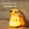 Fennec Fox Rechargeable Silicone Night Light - Tap to Illuminate Bedside Lamp