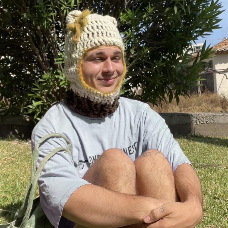 

Новый шерстяной берет с бантом, модная универсальная шапка-пуловер для взрослых Adult 57-59cm