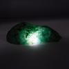Natural Green Emerald Loose Gemstone 348.80 Ct Brazilian Uncut Rough for Gemstone Collections