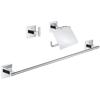 3-in-1 Accessory Set - GROHE - 41124000 - Start Cube - Chrome