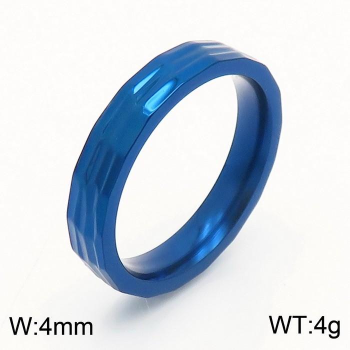 Trendy Stainless Steel Couple's Ring Simple Colorful/Gold Color Finger Ring Love Round Charm Anillos Wedding Party Jewelry