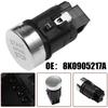 1pc Car Silver Start Stop Engine Switch Button 8K0905217 For Q5 2009-2012 Mental Plastic Car Accessories Hight Quailtly