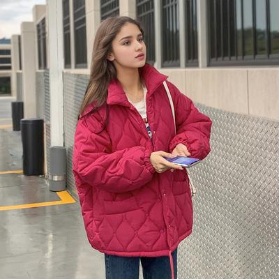 New Women Winter Down Cotton Short Parkas Lapel Jackets Casual Thick Warm Coat Female Winter Outwear Loose Jacket