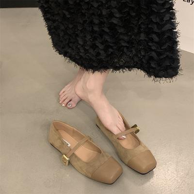 Design Sense Niche Retro Mary Jane Shoes Spring and Summer New Shallow Single Shoes