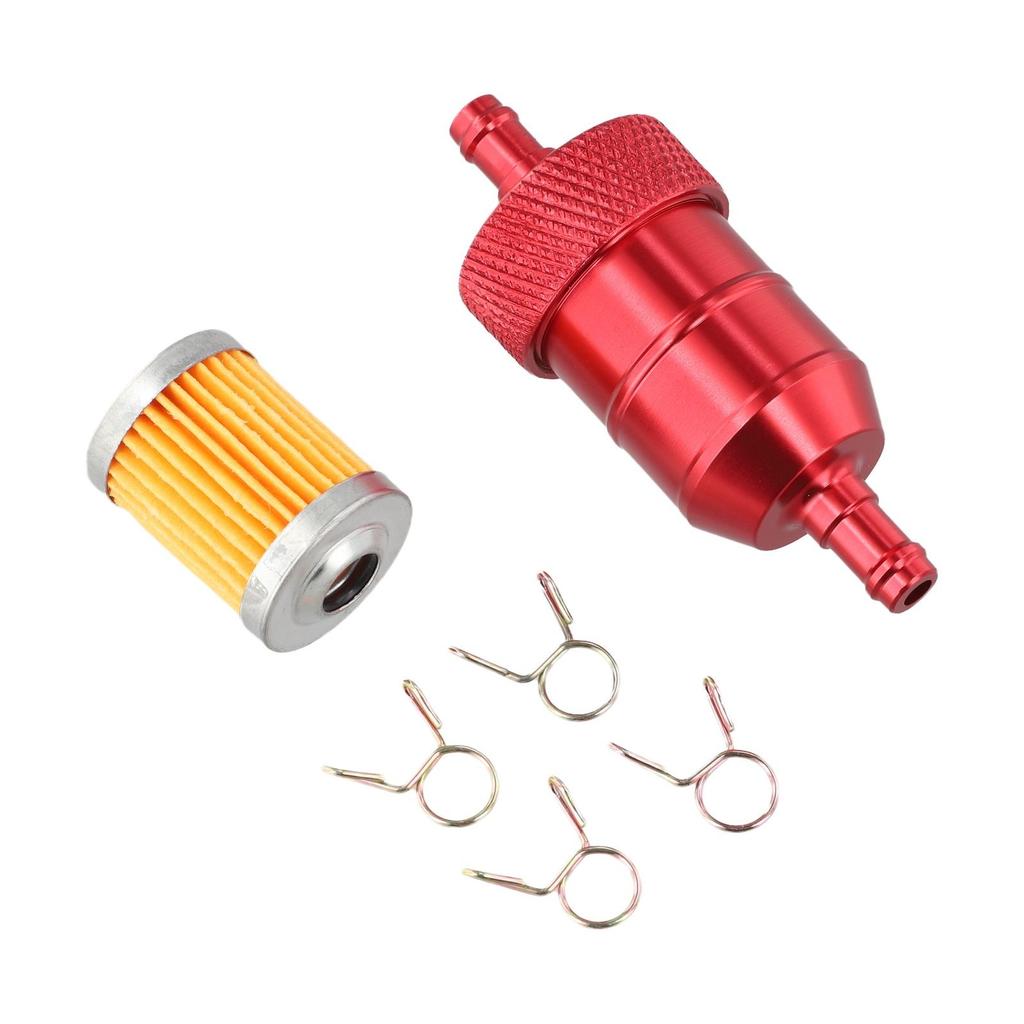 Aluminum Fuel Filter Inline Filter Motorcycle Fuel Filter Lightweight