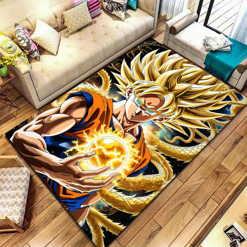 Dragon Ball Super Carpet Rug For Living Room Bedroom Home Sofa Decoration,kids Play Nonslip Floor Mat