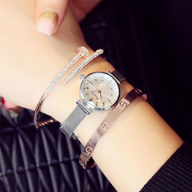 Women's Watch Female Ins Style Thin Strap Small Temperament Exquisite Student Small Dial Forest Style Girl Watch
