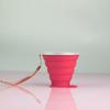 Silicone Collapsible Outdoor Cup: Portable, Telescopic for Water, Coffee, and Mouthwash