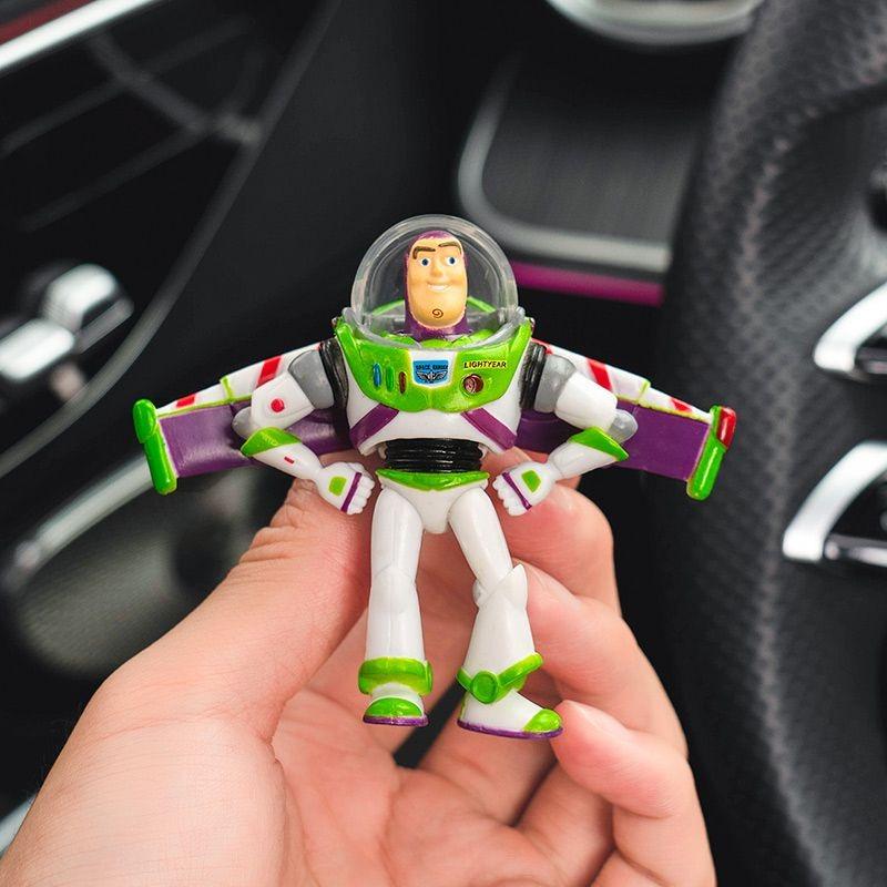 New Toy Story Woody Buzz Lightyear Cartoon Doll Car Air Freshener Aromatherapy Cute Car Air Vent Aromatherapy Car Decoration