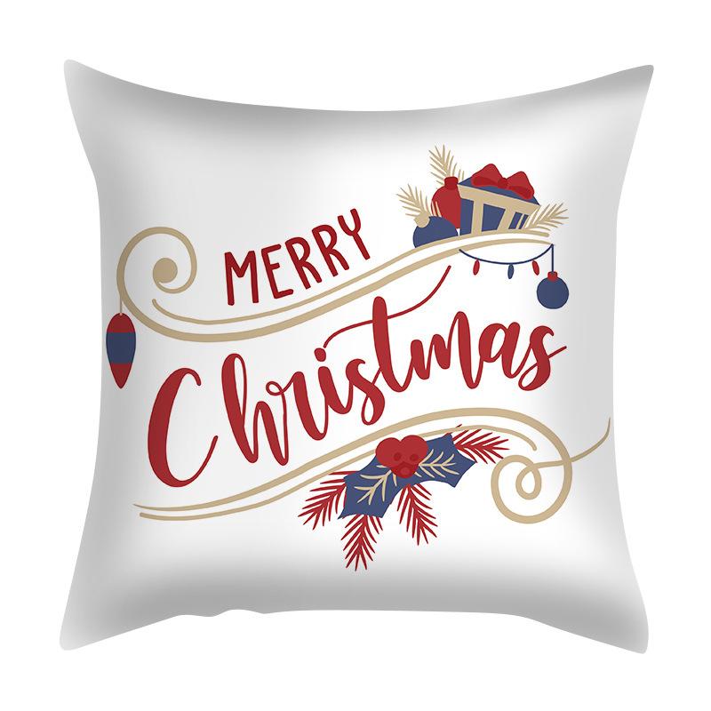 Pillowcase Christmas Cartoon Nordic Cross-border Special for Living Room Bedroom Cushion Pillow